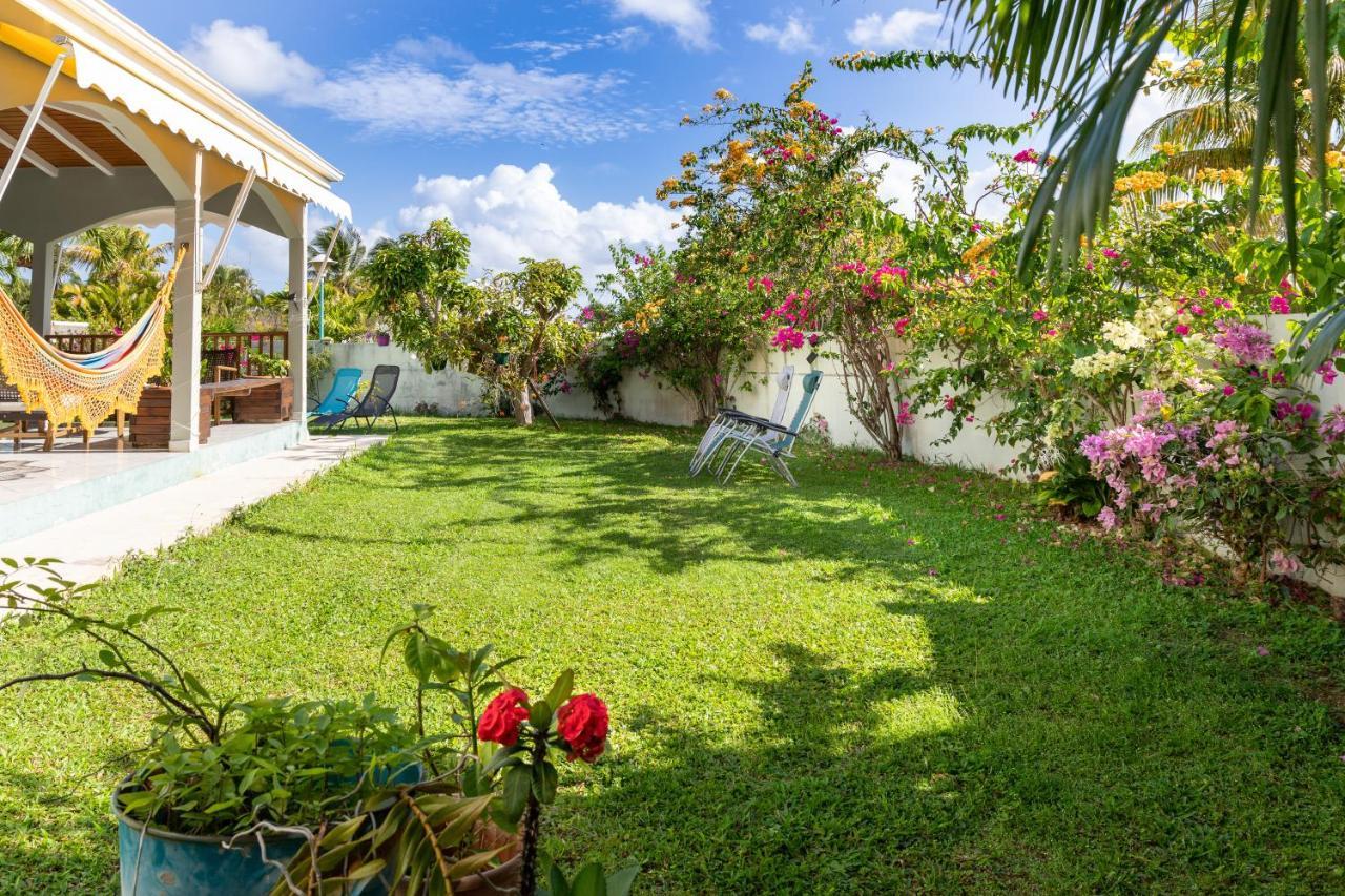 Villa L'Artist En Bord De Mer Avec Piscine Privee Sainte-Rose Zewnętrze zdjęcie